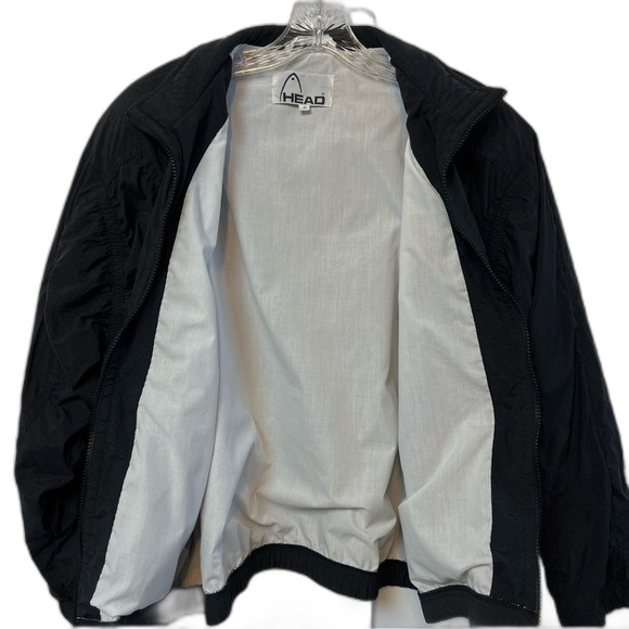 Head Vintage Windbreaker Black Size L - Picture 7 of 10